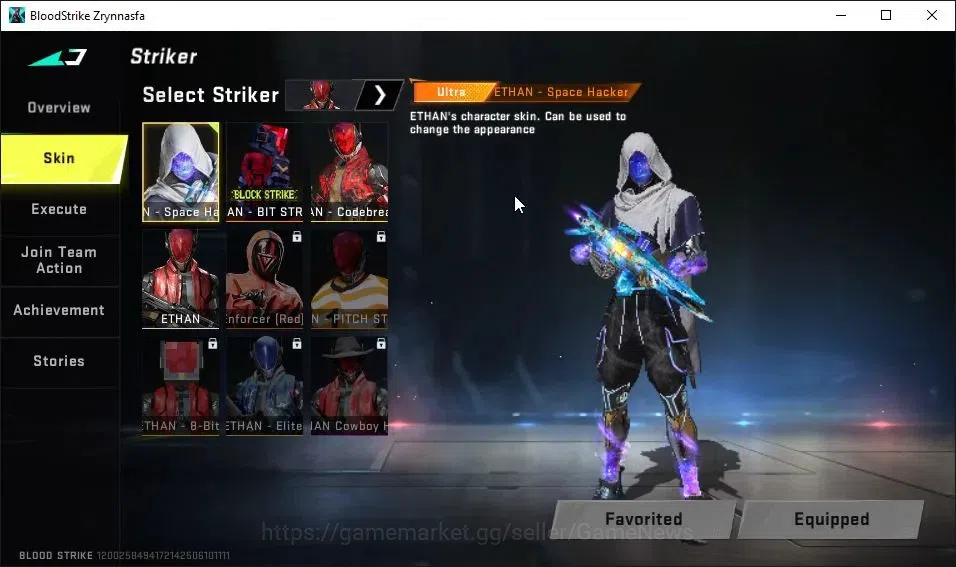 Blood Strike Accounts ASIA|ETERNAL DEagle|12 ULTRA[ETHAN,SPIKE,Spear,Gal image 3
