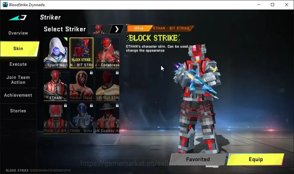 Blood Strike Accounts ASIA|ETERNAL DEagle|12 ULTRA[ETHAN,SPIKE,Spear,Gal image 4