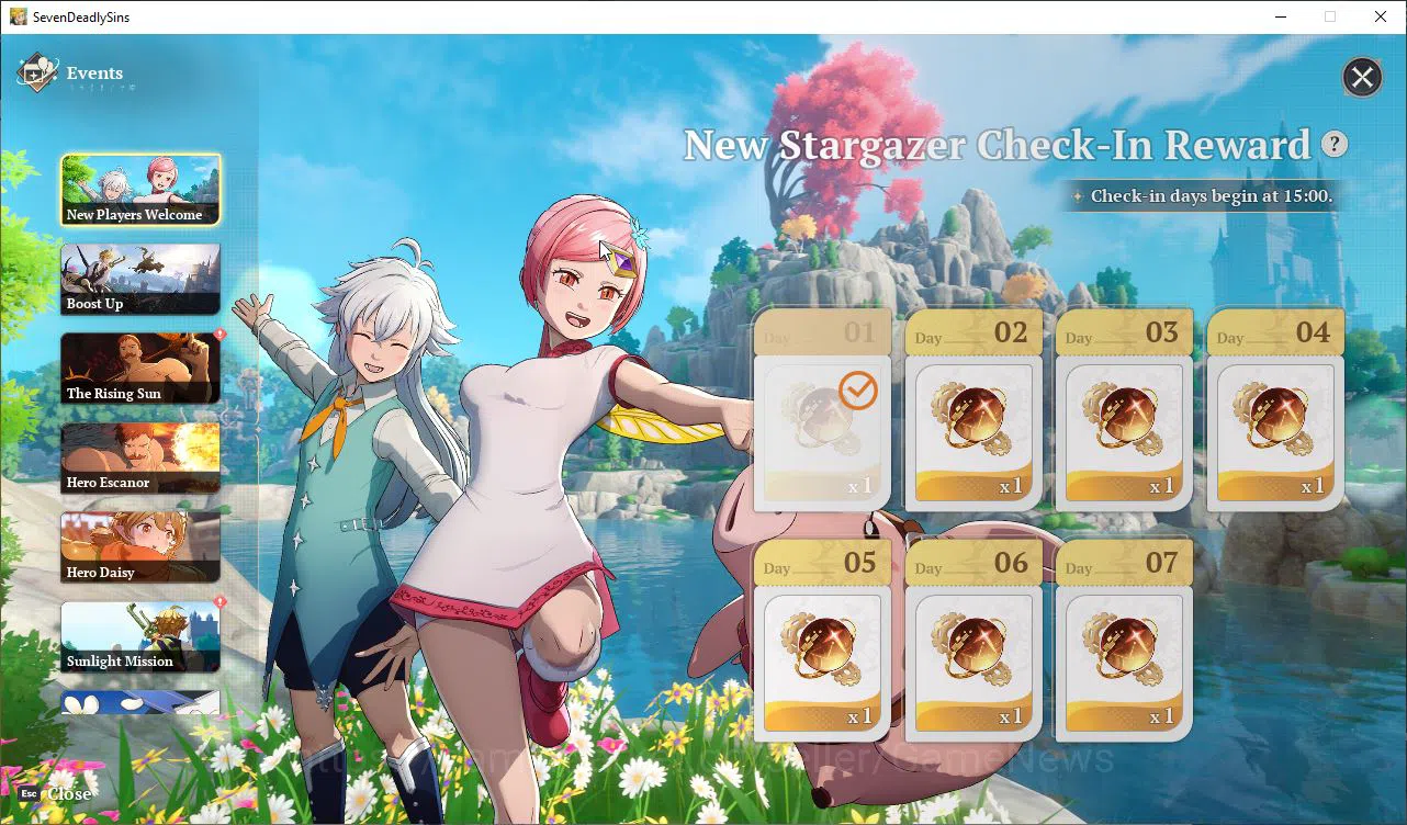 The Seven Deadly Sins: Origin Accounts EUROPE | Fresh Starter Lv 2 |4 SSR| Escanor, Manni image 7