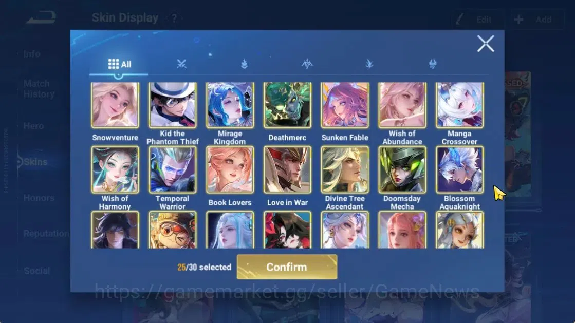Honor of Kings Accounts Hero112 Skin249|Mythic(DiaoChan),Flawless(LadyZen) image 15