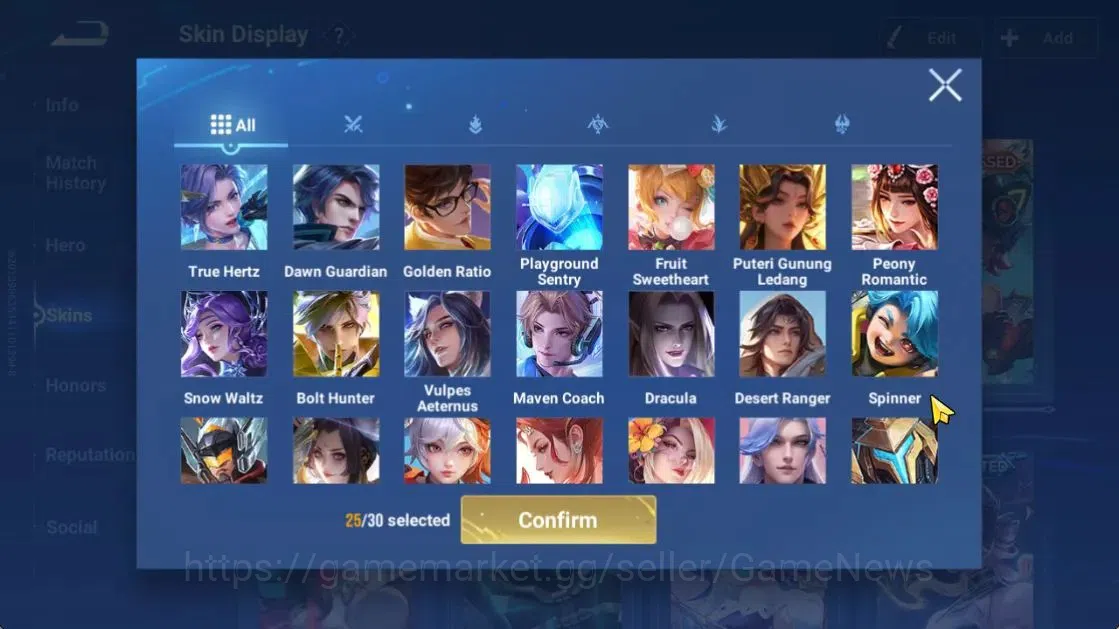 Honor of Kings Accounts Hero112 Skin249|Mythic(DiaoChan),Flawless(LadyZen) image 19