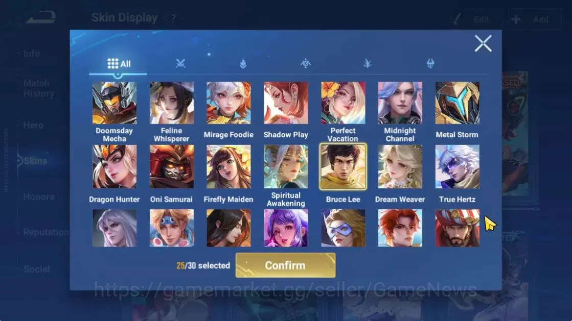 Honor of Kings Accounts Hero112 Skin249|Mythic(DiaoChan),Flawless(LadyZen) image 20