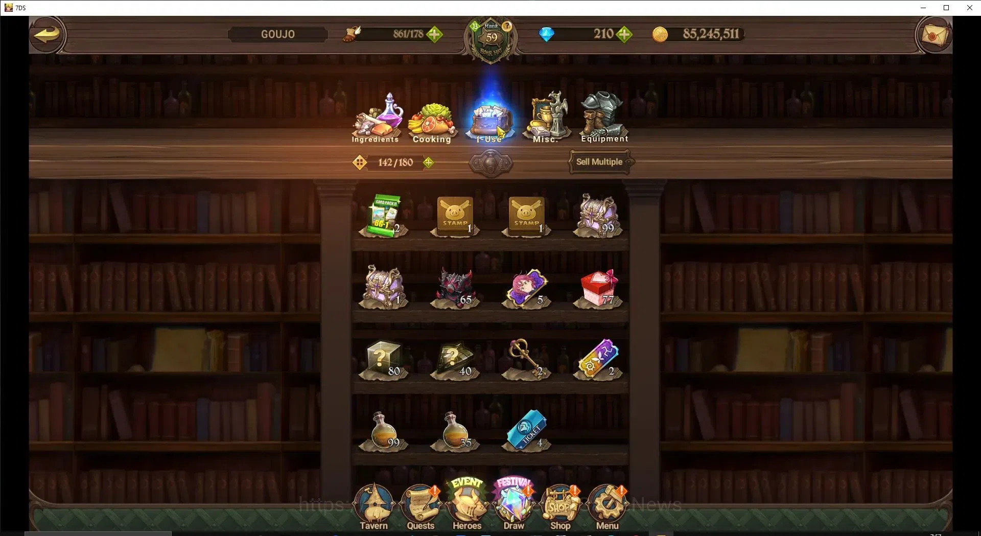 The Seven Deadly Sins: Grand Cross Accounts GLOBAL|3,5M CC|210 DM+40 LS|5 LR 9 UR|NMeli,Brunhi image 17