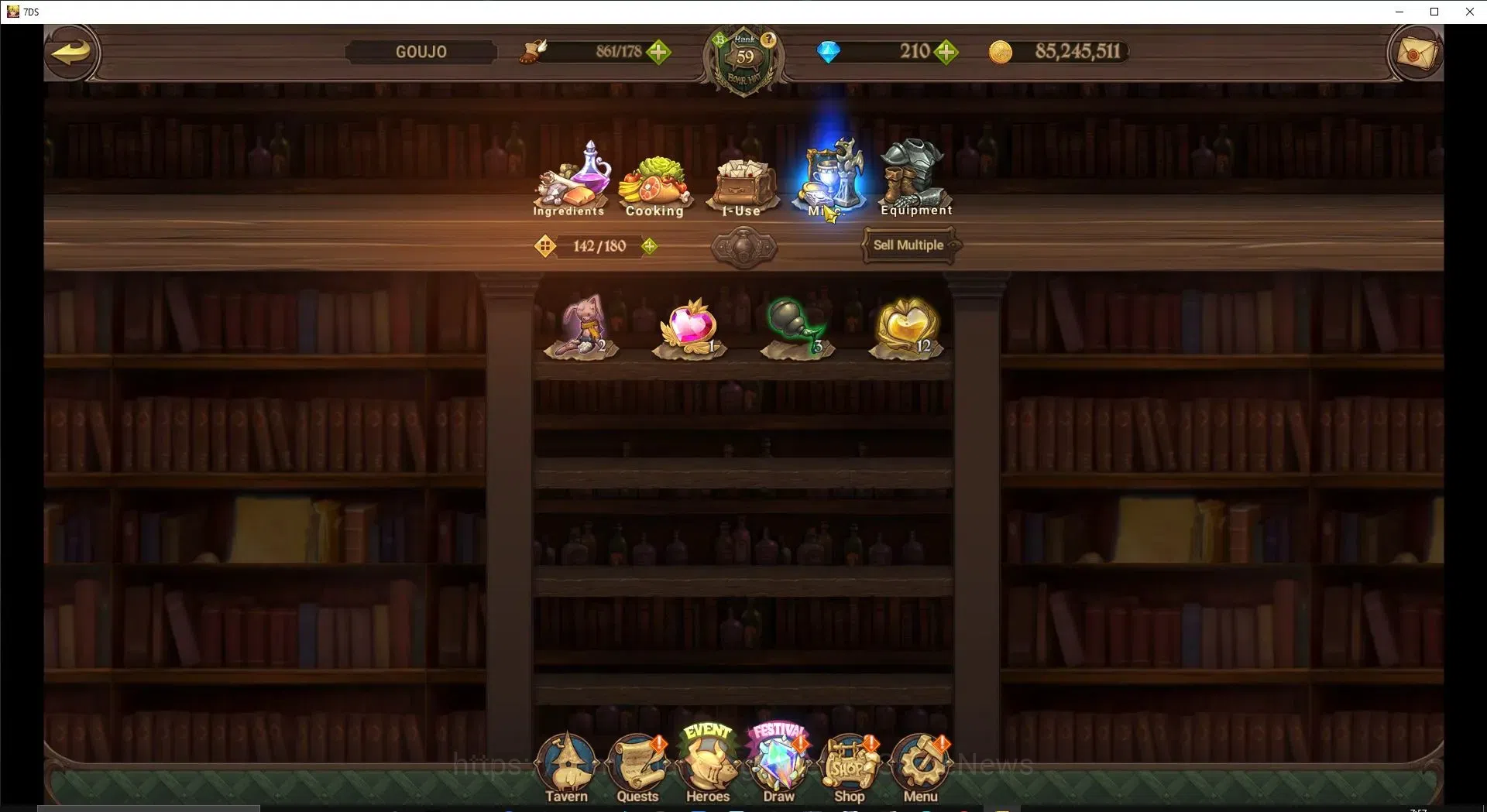 The Seven Deadly Sins: Grand Cross Accounts GLOBAL|3,5M CC|210 DM+40 LS|5 LR 9 UR|NMeli,Brunhi image 18