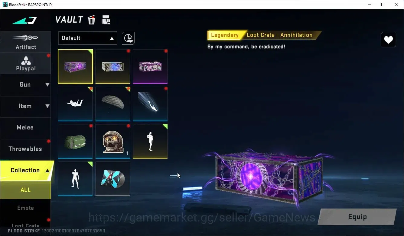 Blood Strike Accounts ASIA|Eternal Kala-Whisper Lv2 + 2 legendary MP155, image 12