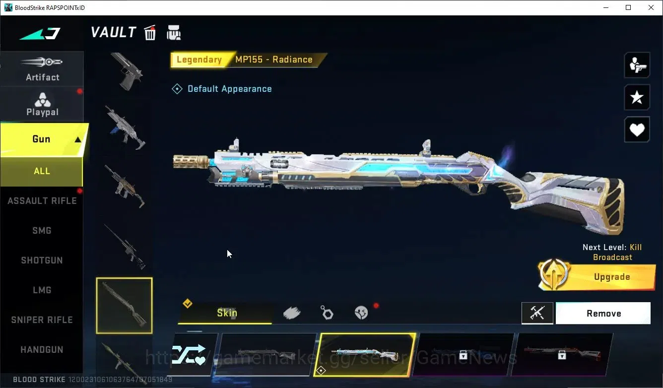 Blood Strike Accounts ASIA|Eternal Kala-Whisper Lv2 + 2 legendary MP155, image 6