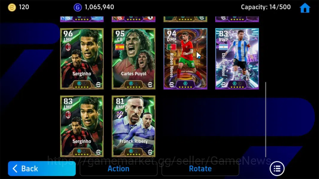 eFootball Accounts Android|Epic Johan Cruyff,Didier Drogba,Steven Ger image 9