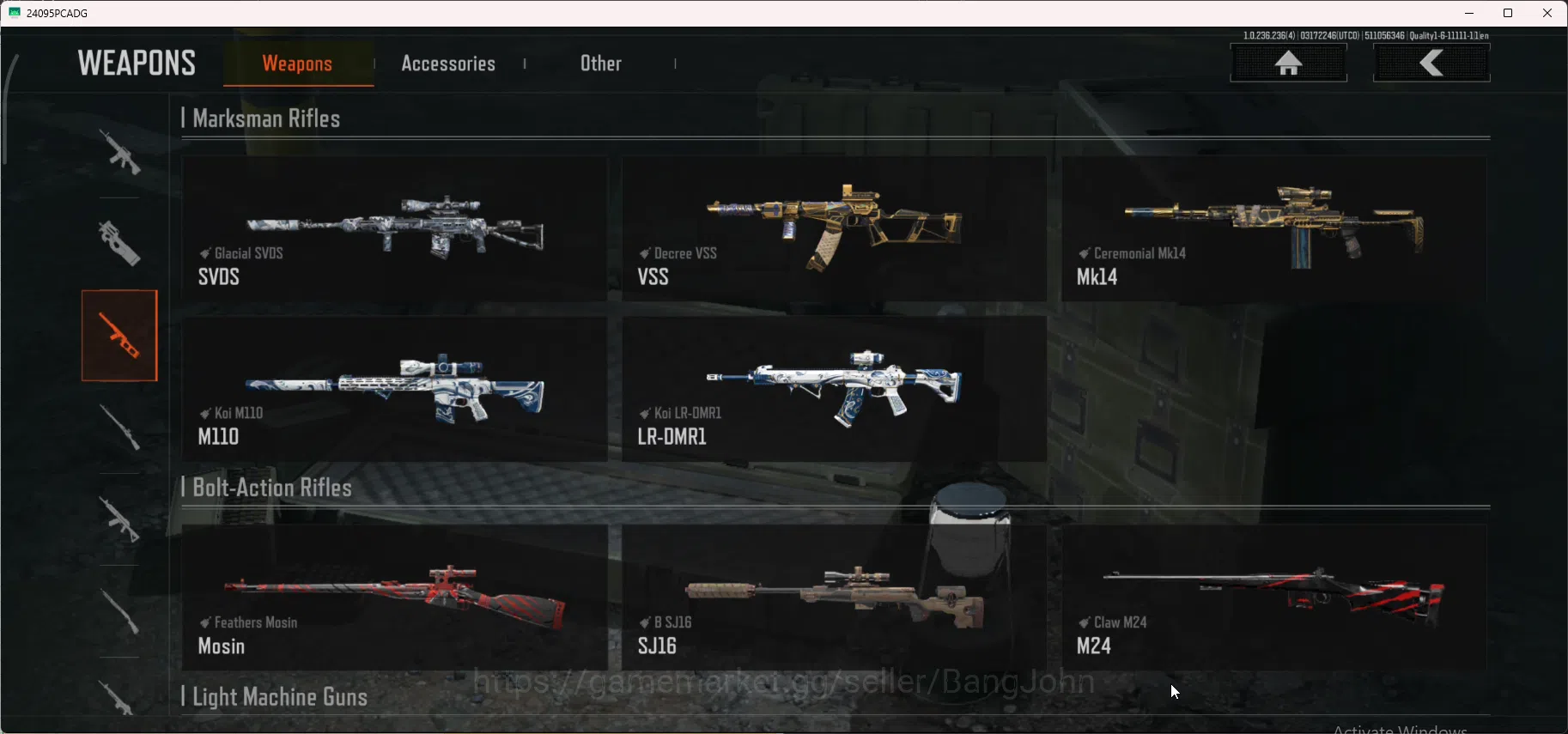 Arena Breakout Accounts Mobile|Lvl 30|SV 40.2M|CV 23.4M|3 WP Legend Skins| image 11