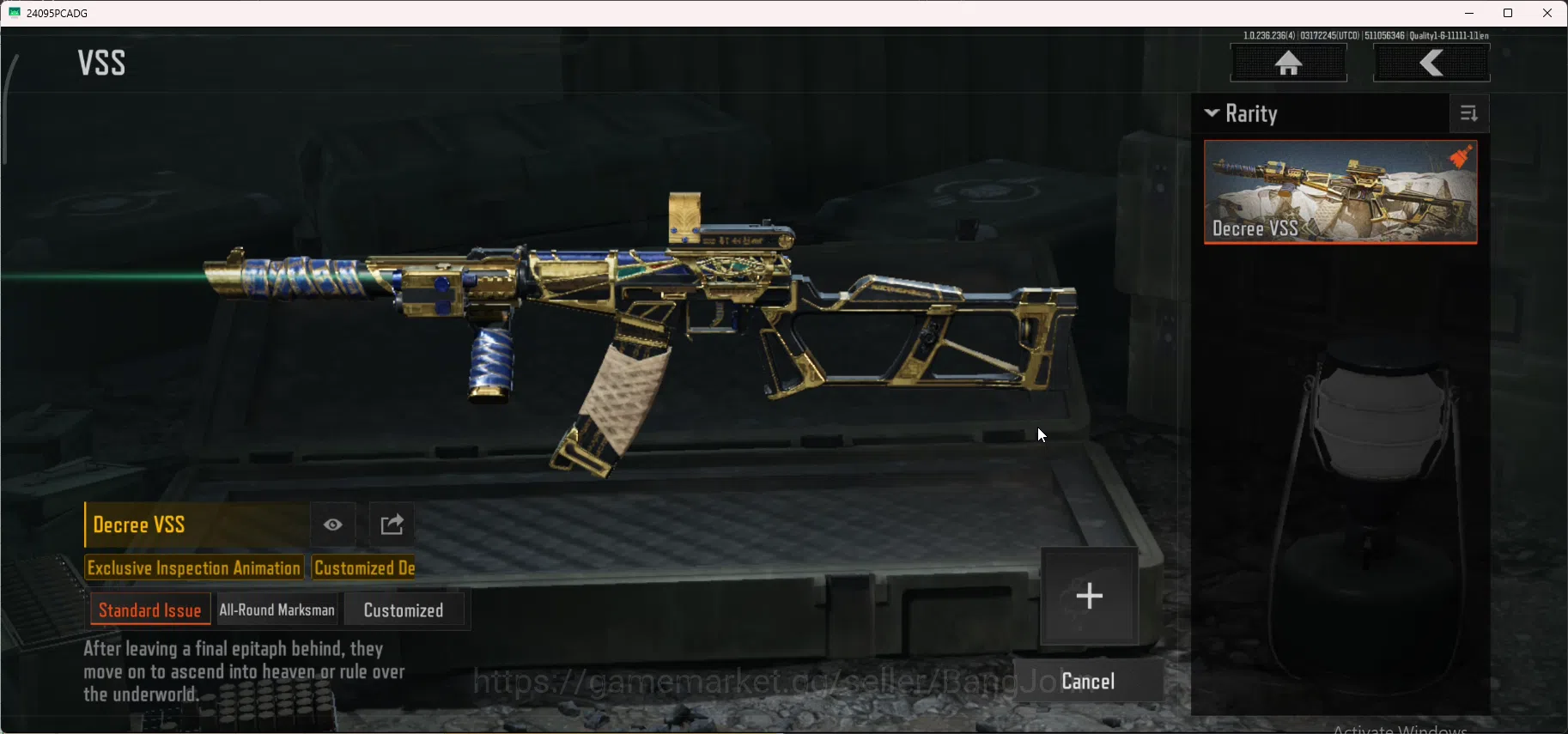 Arena Breakout Accounts Mobile|Lvl 30|SV 40.2M|CV 23.4M|3 WP Legend Skins| image 8