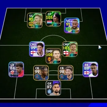 eFootball Accounts Legends & Iconic Players Android|4 Epic Johan Cruyff,Daniele De Rossi,Steven Gerrard,Marco Reus|5 Show