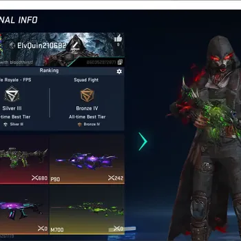 Blood Strike Accounts High-End ASIA|ETERNAL MCX-Noxdra Lv2|2 ULTRA Guns|2 ULTRA Strikers|2 LEGENDARY Guns|Ultra