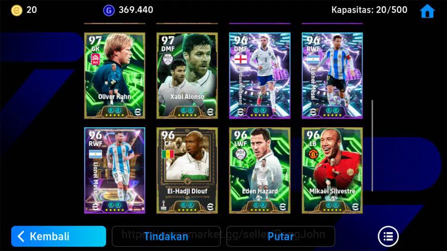 eFootball Accounts power 3184 | epic mathaus, rui costa epic, morient image 2