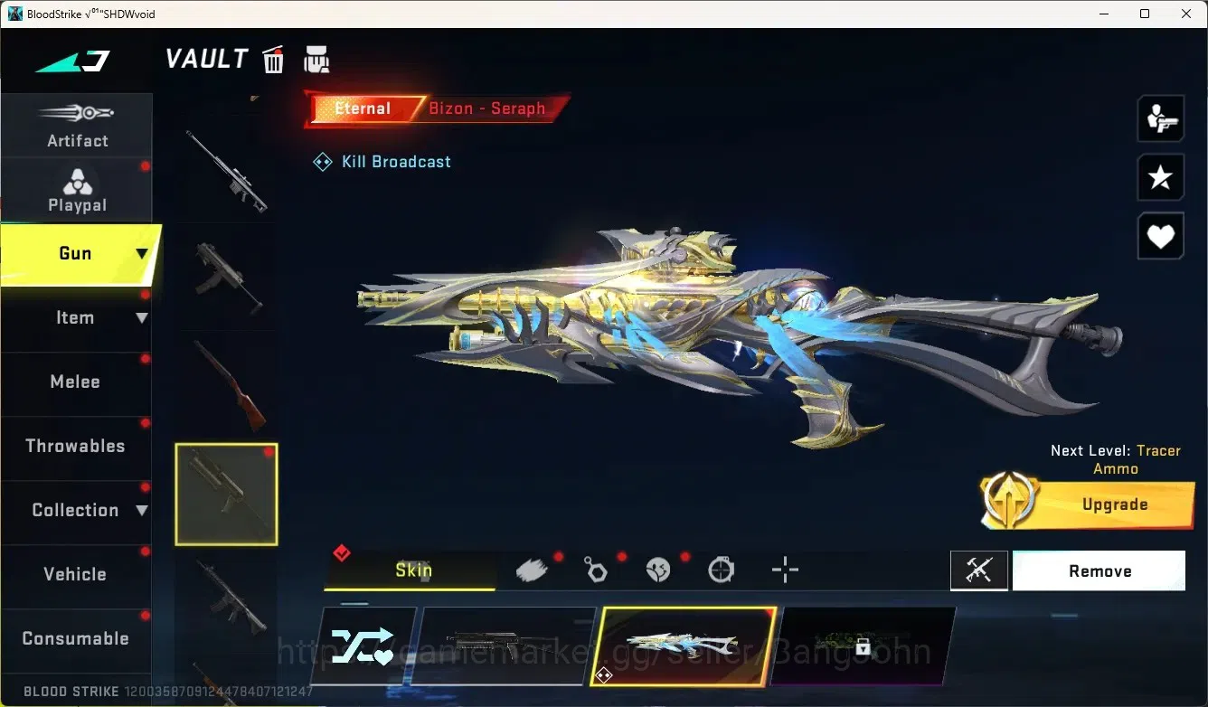 Blood Strike Accounts Rare Skin ASIA |1 Eternal Gun: Bizon - Seraph | 2 Legendary Gun | Check SS BS2051B 4