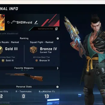 Blood Strike Accounts Rare Skin ASIA |1 Eternal Gun: Bizon - Seraph | 2 Legendary Gun | Check SS BS2051B