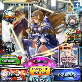 Grand Summoners Accounts End-Game Global|Rank 79|24 Ascend 26 TW|(S Emiya,T Kamijo,Stark,Aira,M