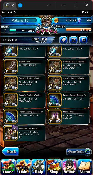 Grand Summoners Accounts GLOBAL|5 Ascend|Kenshin Himura,Arthur Pencilgon,Di image 11