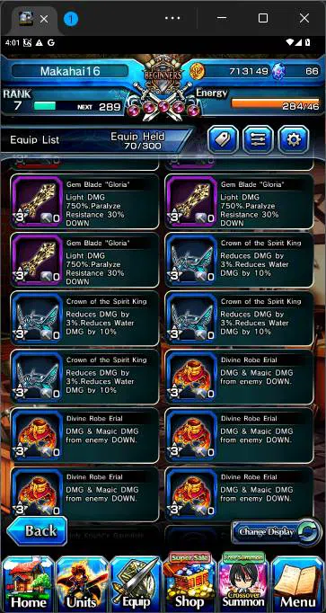 Grand Summoners Accounts GLOBAL|5 Ascend|Kenshin Himura,Arthur Pencilgon,Di image 9