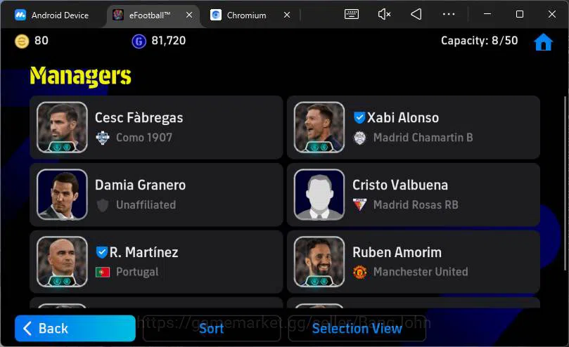 eFootball Accounts Android|Pw 3224|Epic + showtime card|Kvaratskhelia image 8