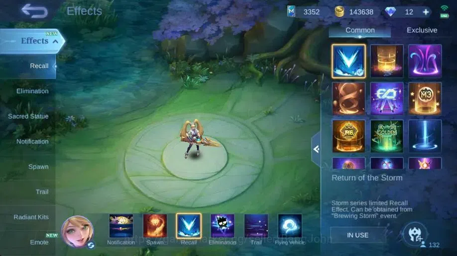 Mobile Legends: Bang Bang Accounts Global|Hero 132|Skin 215|Renowned|KOF Karina|CC Na image 6