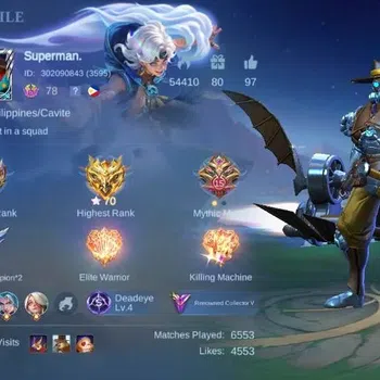Mobile Legends: Bang Bang Collector Global|Hero 132|Skin 215|Renowned|KOF Karina|CC Na image 1