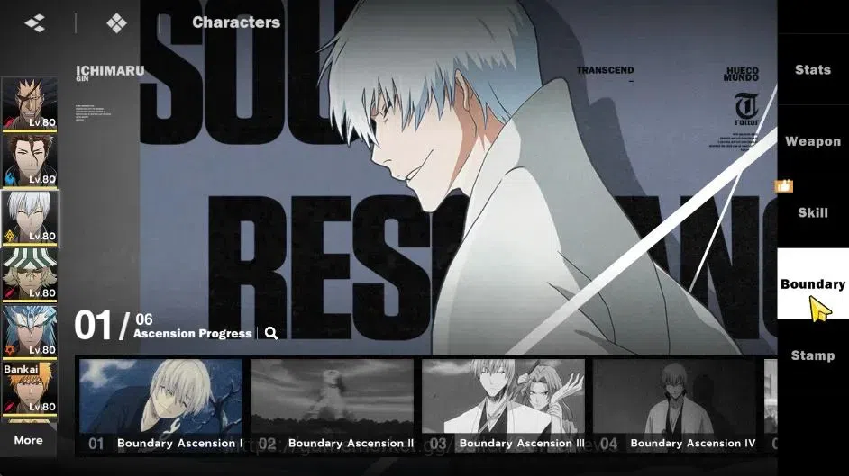 BLEACH: Soul Resonance Accounts NuverseSEA|LV 64|10 SSR [Grimjow,Kenpachi,Aizen,Gi image 11