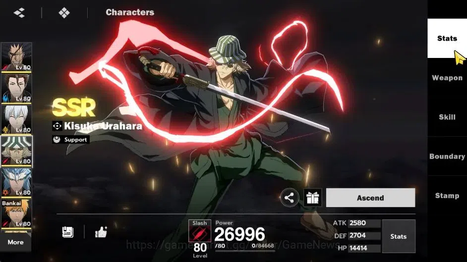 BLEACH: Soul Resonance Accounts NuverseSEA|LV 64|10 SSR [Grimjow,Kenpachi,Aizen,Gi image 13