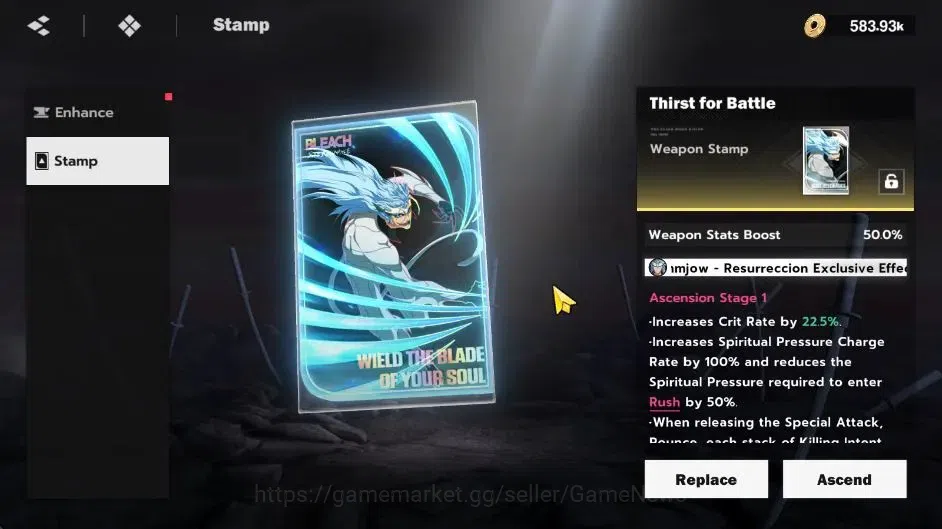 BLEACH: Soul Resonance Accounts NuverseSEA|LV 64|10 SSR [Grimjow,Kenpachi,Aizen,Gi image 17