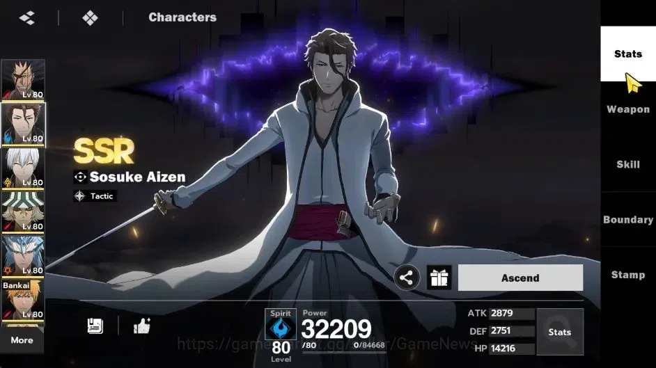 BLEACH: Soul Resonance Accounts NuverseSEA|LV 64|10 SSR [Grimjow,Kenpachi,Aizen,Gi image 6