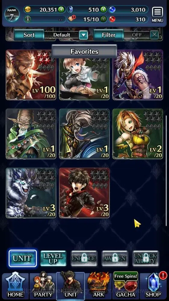 Last Cloudia Accounts Endgame GLOBAL | Rank 7 | Top Tier Unit [AoG Yuda, GH Adel] | 1 UR + 6 SSR Ark | Code Only (LC1222) 2