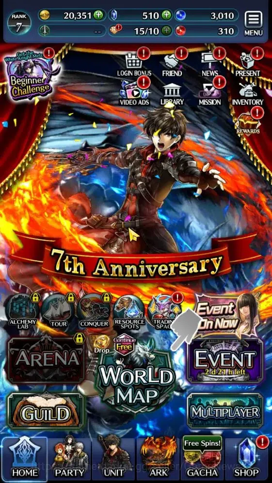 Last Cloudia Accounts Endgame GLOBAL | Rank 7 | Top Tier Unit [AoG Yuda, GH Adel] | 1 UR + 6 SSR Ark | Code Only (LC1222) 5