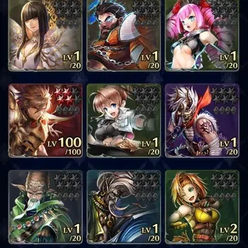Last Cloudia Accounts Endgame GLOBAL | Rank 7 | Top Tier Unit [AoG Yuda, GH Adel] | 1 UR + 6 SSR Ark | Code Only (LC1222)