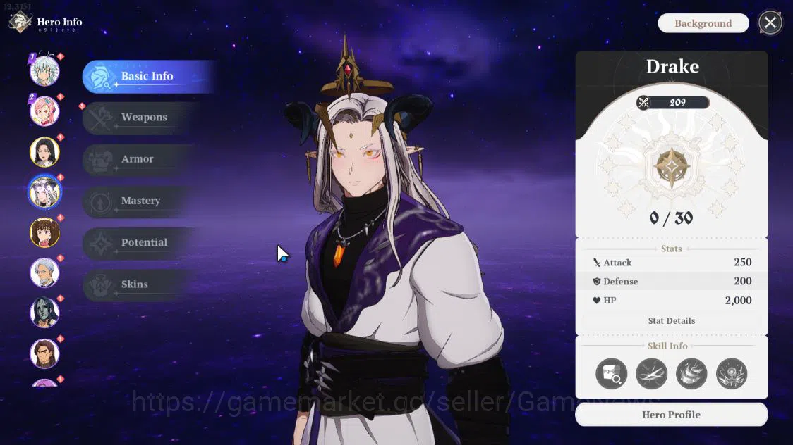 The Seven Deadly Sins: Origin Accounts [EU] Lv 2 Fresh Starter|3 SSR| Drake, Guila, Diane image 11
