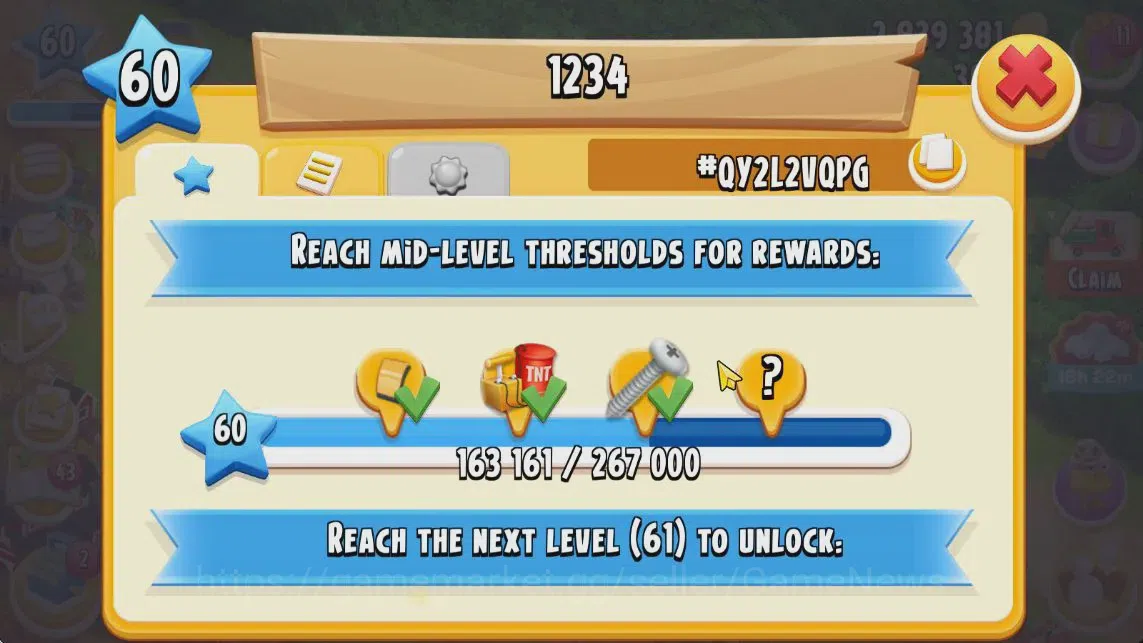 Hay Day Accounts Level 60 | Barn Storage 4000 + Silo Storage 1000 | image 11
