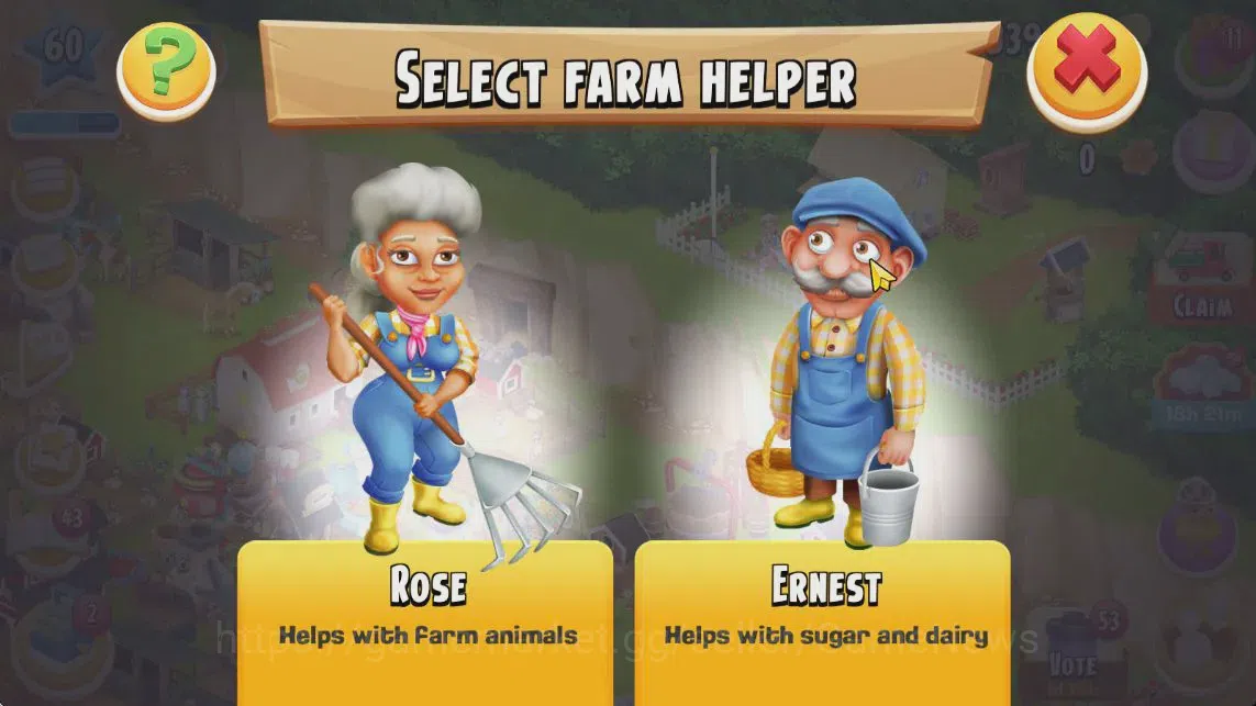 Hay Day Accounts Level 60 | Barn Storage 4000 + Silo Storage 1000 | image 13