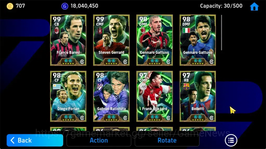 eFootball Accounts Android|BigTime S.Gerrard,Epic S.Gerrard,2 Gennaro image 9