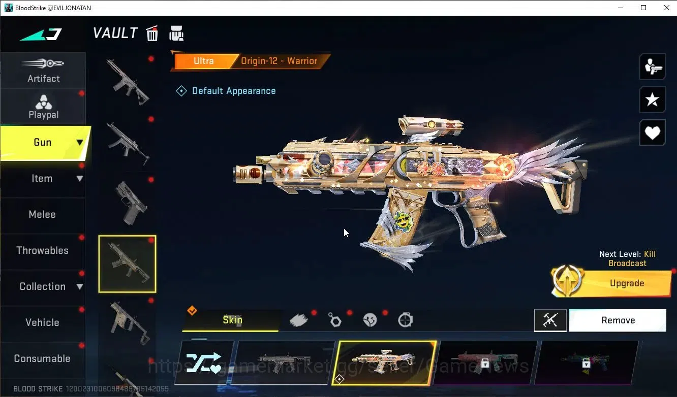 Blood Strike Accounts ASIA|Collab 7DS(AK47,M700,Kar98,QBZ95)+7 ULTRA(VAL image 11