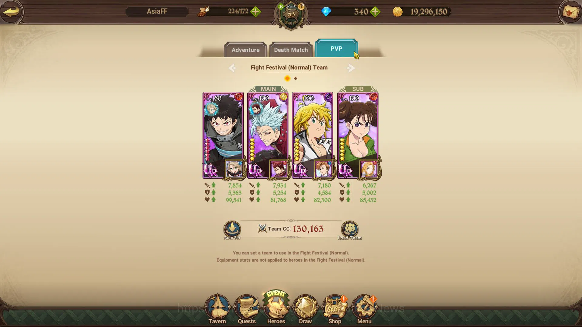 The Seven Deadly Sins: Grand Cross Accounts Asia|2,1 M CC|340 DM|1 LR+4 UR+Full Collab FF|Roxy image 10