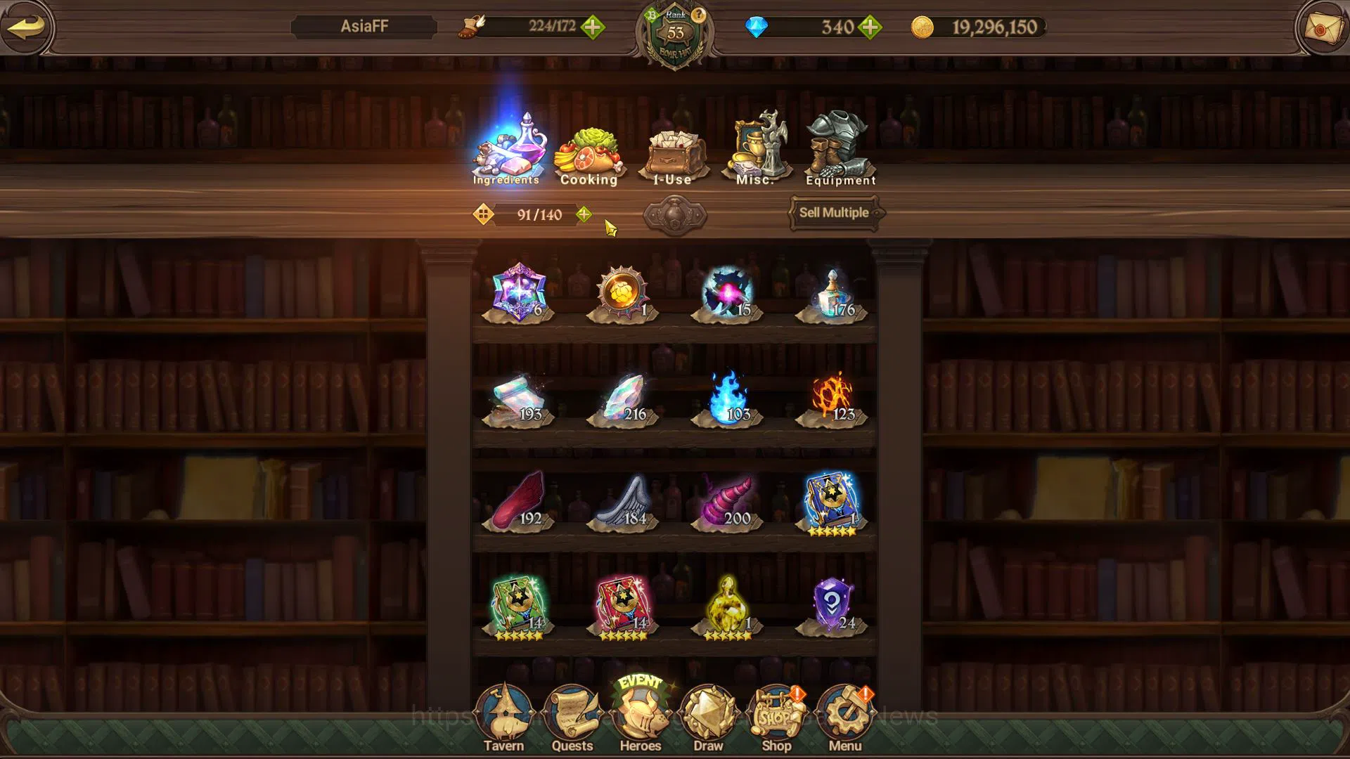 The Seven Deadly Sins: Grand Cross Accounts Asia|2,1 M CC|340 DM|1 LR+4 UR+Full Collab FF|Roxy image 6