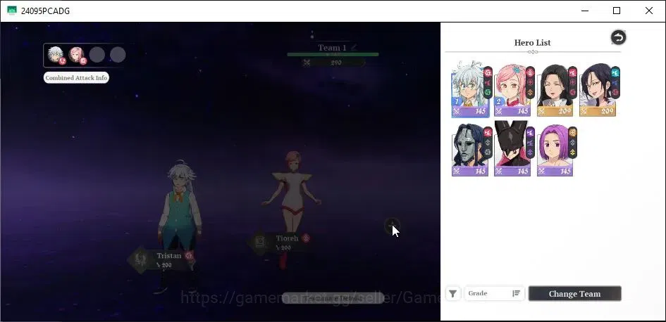 The Seven Deadly Sins: Origin Accounts EU|Lv 2|Starter 2 SSR [ Merlin,Guila ]| 5 SR[Trist image 2