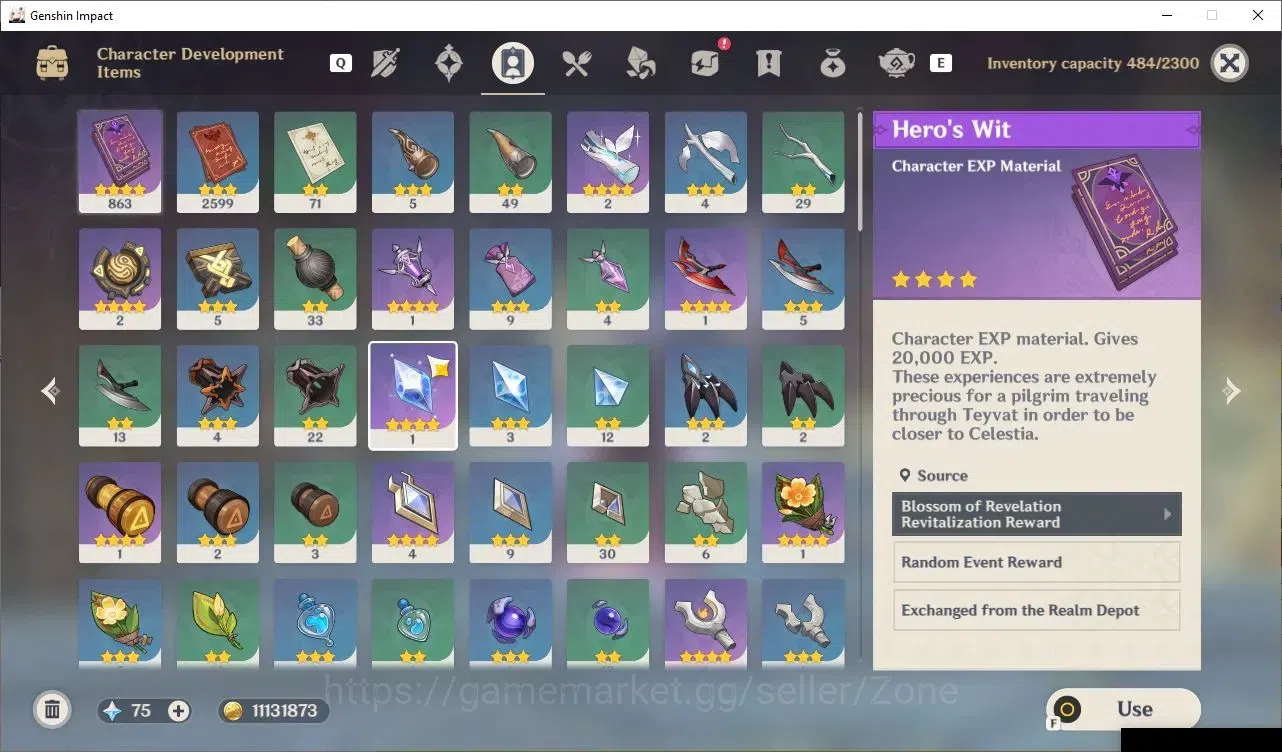 Genshin Impact Accounts Others ASIA|AR 50|3 LIMITED CHAR +4 5*Wpn|Arlecchino+Sign,Columbina,Lohen|Low Explore|Check 7