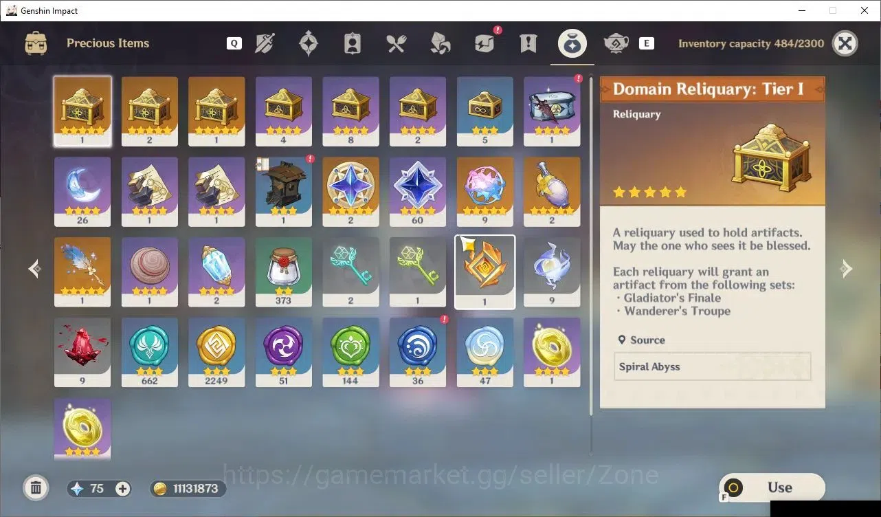 Genshin Impact Accounts Others ASIA|AR 50|3 LIMITED CHAR +4 5*Wpn|Arlecchino+Sign,Columbina,Lohen|Low Explore|Check 8