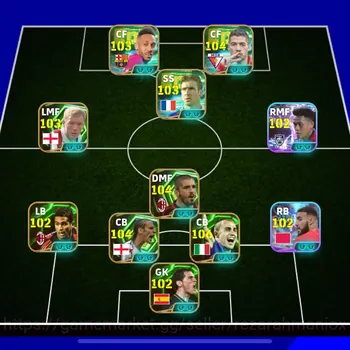 eFootball Accounts Legends & Iconic Players OVR 3204
