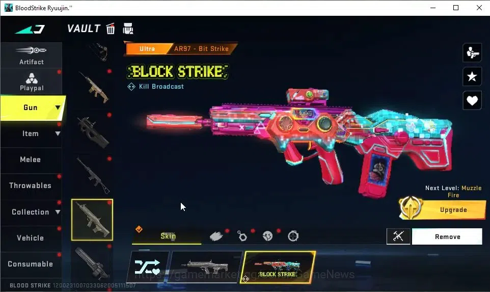 Blood Strike Accounts ASIA|ETERNAL AK47-Overload Lv3|8 ULTRA[ZERO,BLAST, image 10