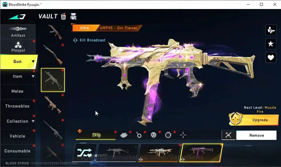 Blood Strike Accounts ASIA|ETERNAL AK47-Overload Lv3|8 ULTRA[ZERO,BLAST, image 12