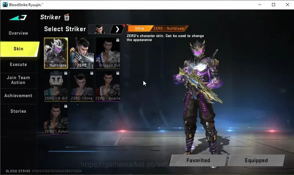 Blood Strike Accounts ASIA|ETERNAL AK47-Overload Lv3|8 ULTRA[ZERO,BLAST, image 3