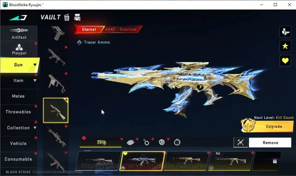 Blood Strike Accounts ASIA|ETERNAL AK47-Overload Lv3|8 ULTRA[ZERO,BLAST, image 7