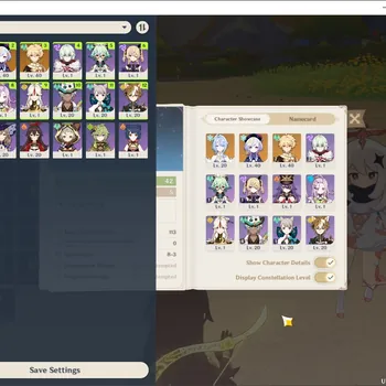 Genshin Impact Accounts Mid Game Asia|AR 42|1 Limited (Odette) + 1Standard Qiqi|All Unset|Reuni ON|Male MC|Take Mail|Check