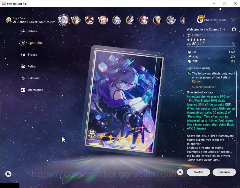 Honkai Star Rail Accounts Asia|TL 66|9 Limited|[SW 999E3]+Sign,RobinE1,Spark image 5