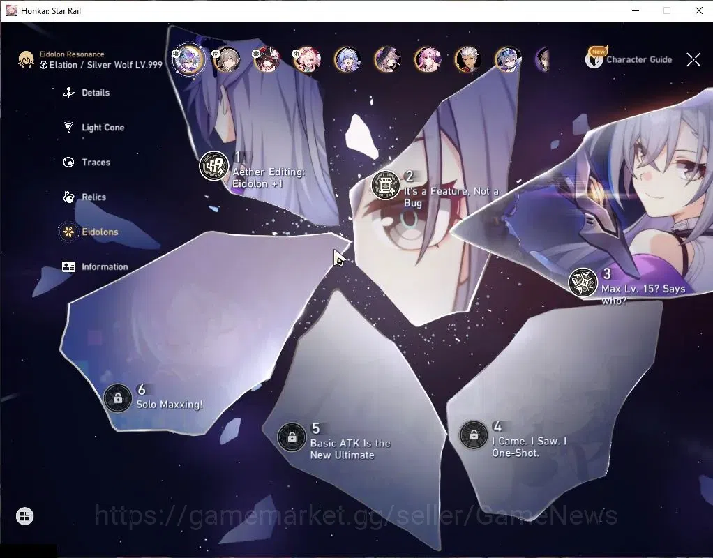 Honkai Star Rail Accounts Asia|TL 66|9 Limited|[SW 999E3]+Sign,RobinE1,Spark image 6