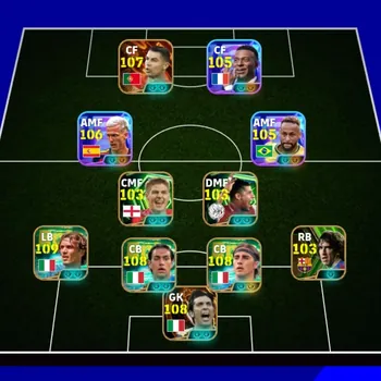 eFootball Accounts High-End =[ Collective 3256+ ]= ➜ Ronaldo ➺ Mbappe ➜ Olmo ➺ Neymar ➜ Maldini ➺ Nesta ➜ Cannavaro ➺ Buffon